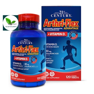 21st Century Arthri-Flex Advantage + Vitamin D3 / 120 Coated Tablets