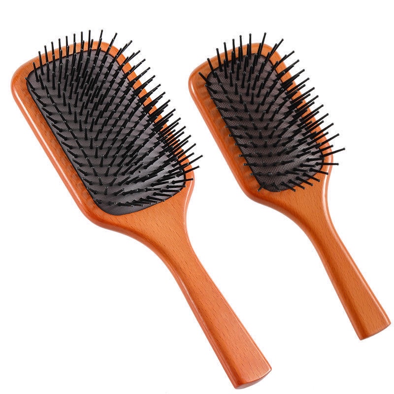 หวี​ หวีแปรง AVEDA เพื่อสุขภาพ นำ้หนักเบา ด้ามไม้ มีกล่อง มี 2 ขนาด จัดส่งที่รวดเร็ว