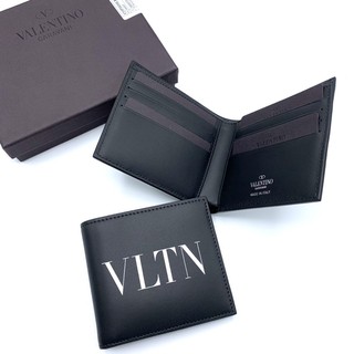 Valentino wallet men กระเป๋าสตางค์ ใบสั้น สำหรับผู้ชาย วาเลนติโน่ ของแท้ ส่งฟรี EMS ทั้งร้าน