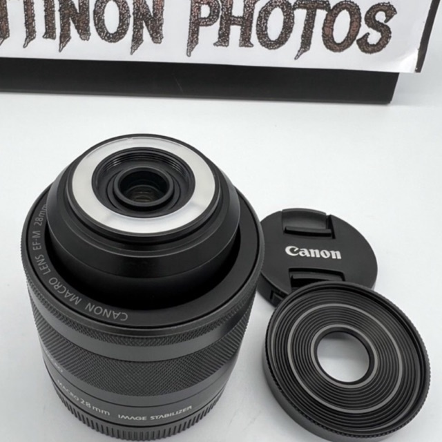 Canon ef-m 28 mm f3.5 macro is STM 💥 เลนส์ถ่ายมาโคร ใช้กับ canon Eos-m ได้ทุกรุ่น