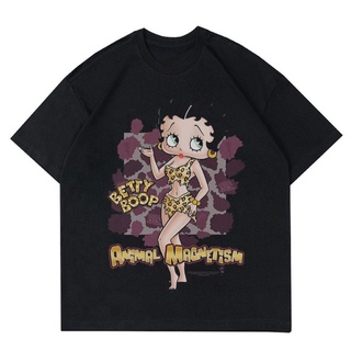 เสื้อยืด พิมพ์ลาย VINTAGE BETTY BOOP | Aesthetic BETTY BOOP เสื้อผ้าสีดํา | Rap TEE OVERSIZE