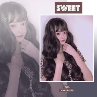 วิกรุ่น Sweet ผมลอนยาวและหนามากๆ