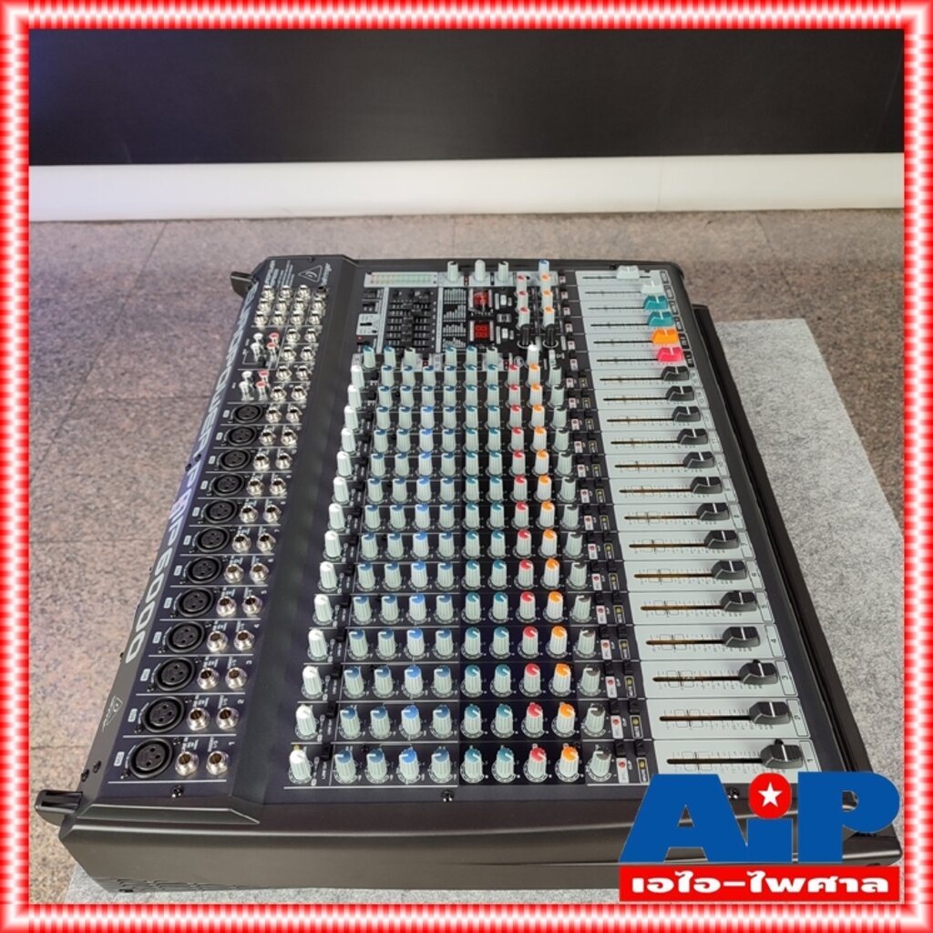BEHRINGER PMP6000 POWER MIXER เพาเวอร์มิกเซอร์ 1600 วัตต์ 20 Channel