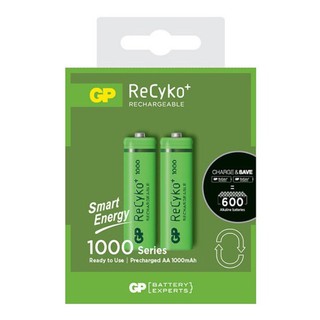 ถ่านชาร์จ GP RECYKO size AA 1000mah 2ก้อน ของแท้