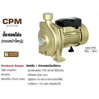 Kanto ปั้มน้ำหอยโข่ง รุ่น CPM130 ขนาด 1 นิ้ว 370W/0.56HP คอยล์ทองแดงแท้ ทนทาน