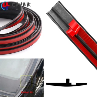 CHINK Car Rubber Seal Strip Edge Protector 3m/9.84ft T-Style Front Rear Windshield Anti-Scratch Seal Strip