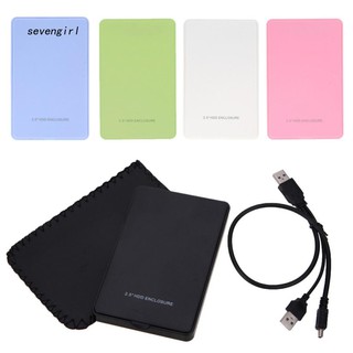 【SG】เคสฮาร์ดไดรฟ์ภายนอก Usb 2.5 นิ้ว 2TB SATA HDD SSD สําหรับ PC แล็ปท็อป