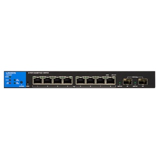 SWITCH HUB (สวิตซ์ฮับ) LINKSYS (LSS-LGS310C) 8-PORT MANAGED GIGABIT SWITCH (9,+2 SFP) ประกัน 5 ปี *ของแท้ ประกันศูนย์*