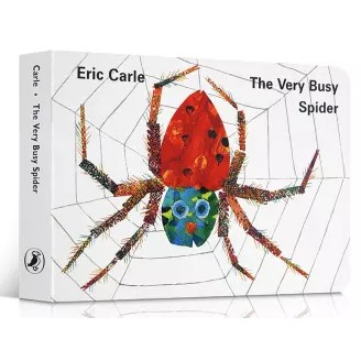 ✁◘The Very Busy Spider Children English Book by Eric Carle