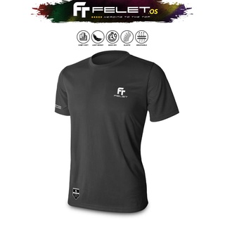 Felet H-55 เสื้อเชิ้ตแบดมินตัน สีเทา สําหรับทุกเพศ