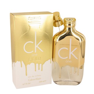 น้ำหอมผู้หญิง/ผู้ชาย Ck one gold edt 200ml.