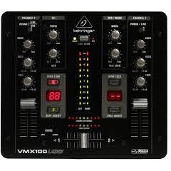 มิกเซอร์ดีเจ BEHRINGER PRO MIXER VMX100USB DJ Mixer