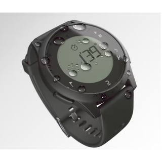 นาฬิกาจับเวลาขณะวิ่ง รุ่น ATW100 KALENJI W100 Running Stopwatch - Black