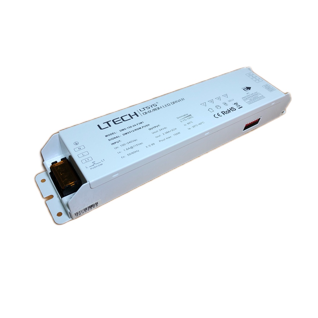 LTECH LED Intelligent Driver DMX-150-24-F3M1