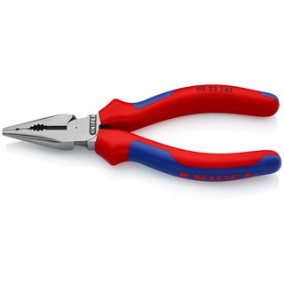 KNIPEX Needle-Nose Combination Pliers 145 mm คีมปลายแหลม 145 มม. รุ่น 0822145