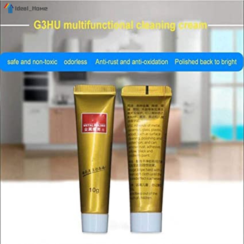 All Metal Polisher Cream Silver Cleaner and Polish Metal Polishing Silver Copper Brass Chrome Porcel