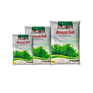 ดินปลูกไม้น้ำ ปุ๋ยแร่ธาตุผสมพร้อมปลูก (1ลิตร) AQUA Amazon Soil Perfetional PH5.5 BY ร้านวสันต์ อุปกรณ์ปลาสวยงาม