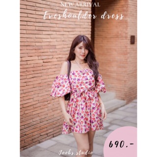 Joobs Eve shoulder dress