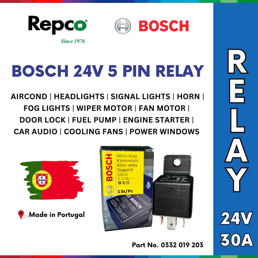 Repco Bosch 24V 5 Pin Relay (0332 019 2503) - Made in Portugal