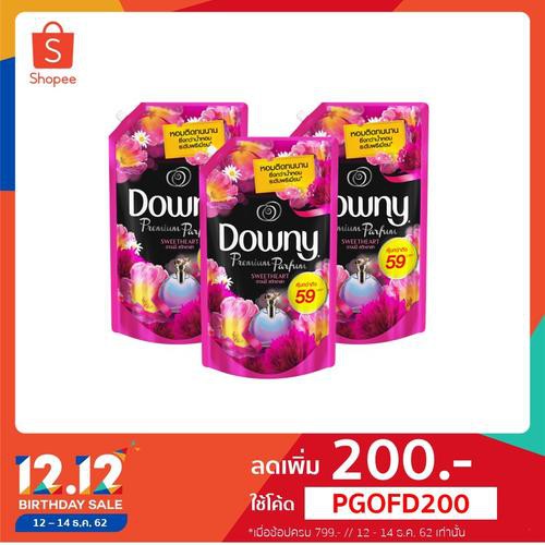 Downy sweet heart fabric softener 1.35L X3 p&g