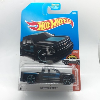 รถเหล็ก Hotwheels CHEVY SILVERADO สีดำ (ib22)