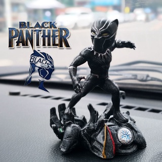 🌈 Marvel Superhero Panther Hand Office Aberdeen Desktop Decoration ตกแต่งคอนโซลกลางรถยนต์