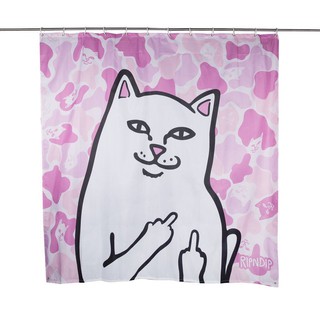 SLUM LTD - RIPNDIP Lord Nermal Shower Curtain Pink Camo