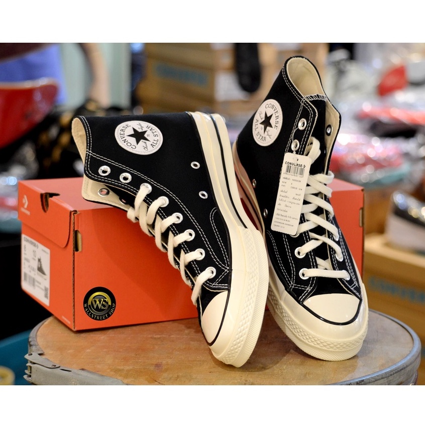 [Authorized Retailer] Converse All Star 70 hi (Classic Repro) สีดำ รองเท้า คอนเวิร์ส รีโปร 70 หุ้มข้อ สินค้าป้ายไทย