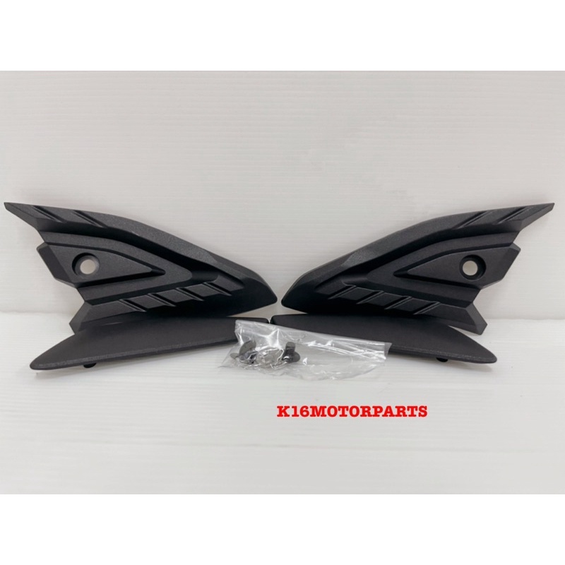 ฝาครอบพักเท้าหลัง รุ่น PCX150 ปี 2018-2020 บน-ล่าง ซ้าย-ขวา ทั้งชุด พีซีเอ็กซ์150 # 4330-098-ZBL