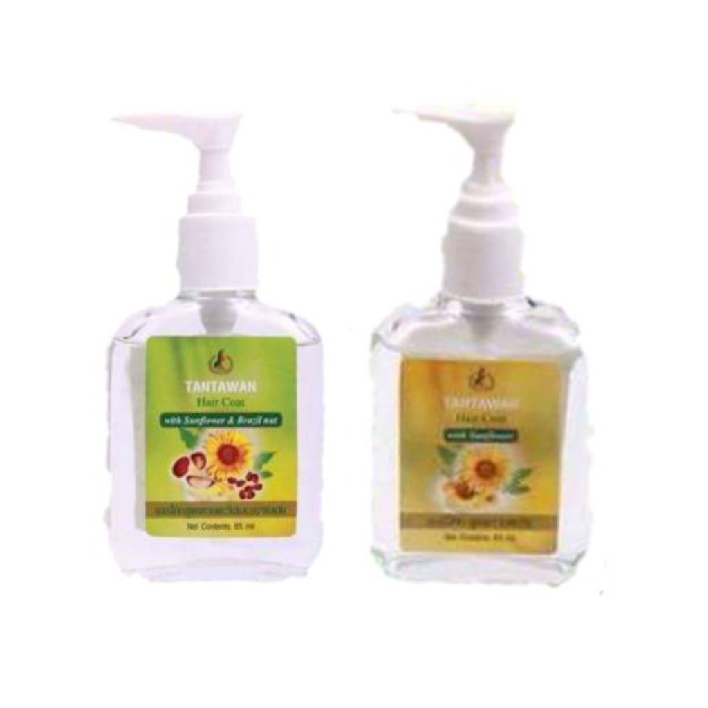 ทานตะวัน แฮร์โค้ท สูตรน้ำมันทานตะวัน Tanawan 85ml ปั้ม/รีฟิว