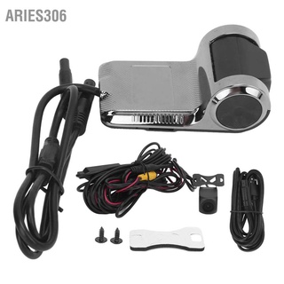 Aries306 กล้องบันทึกวิดีโอ Hd Dvr Adas เลนส์คู่ ด้านหน้า และหลัง ตรวจจับการเคลื่อนไหว สําหรับ Android Navigation