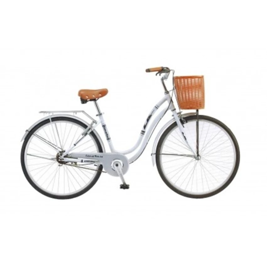 LA Bicycle จักรยาน 26 " 1-3/8 Color Of Ride - White