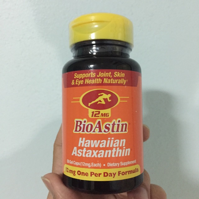 Bioastin Hawaiian astaxanthin 12mg