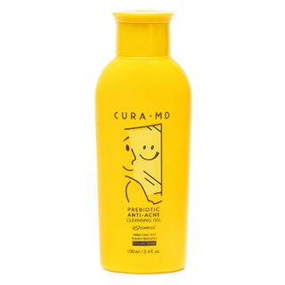 CURA-MD คูร่า-เอ็มดี พรีไบโอติก แอนไท-แอคเน่ คลีนซิ่ง เจล 100มล.