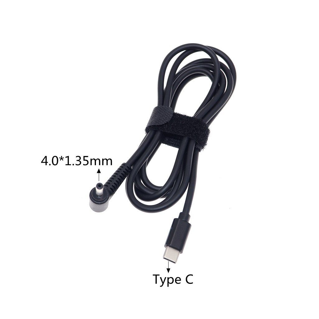 สายเคเบิลอะแดปเตอร์ชาร์จ USB C เป็น 4.0*1.35 มม. Type C สําหรับแล็ปท็อป ASUS Zenbook UX21A UX31A UX3