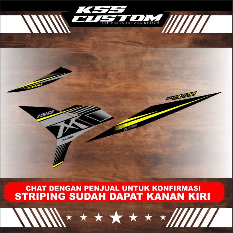 MX KING CUSTOM STRIPING - MX KING ROAD RACE STRIPING - MX KING STRIPING - MX KING RC STRIPING - MX K