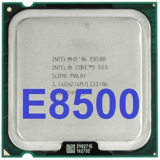 Intel Core 2 Duo E8500 CPU Processor 3.16GHZ/6M/1333MHZ LGA 775