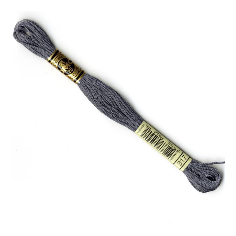 DMC Art 117 - 317 ด้าย - Pewter Grey