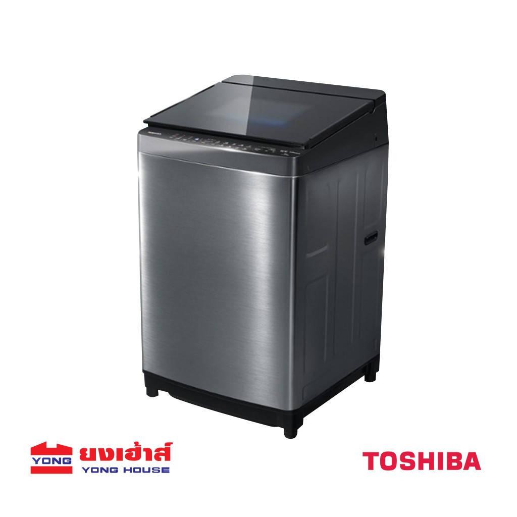 Toshiba เครื่องซักผ้า เครื่องซักผ้าฝาบน รุ่นAW-DG1500WT (KK) 14kg.