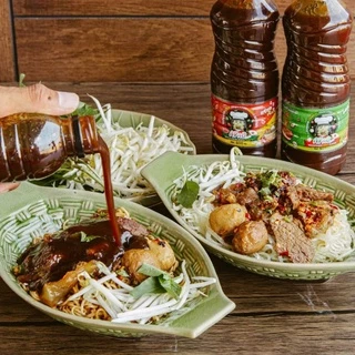 ซอสยากิโซบะ 🌶รสเผ็ด🌶 สูตรไทย ขนาด500มิลลิลิตร