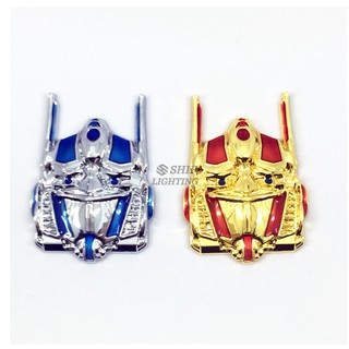 1 X Metal 3D Transformer Deception Autobot Emblem Badge Sticker Car Truck