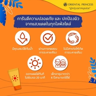 กันแดด Oriental Princess Natural Sunscreen Perfect Matte UV Protection For Face SPF50+ PA++ ตัวขายดี