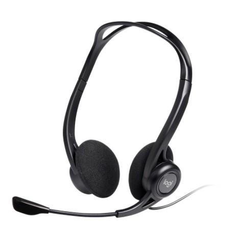 Logitech H370 USB Headset with Noise-Cancelling Microphone /รับประกัน synnex Headset with Noise-Cancelling Microphone /ร