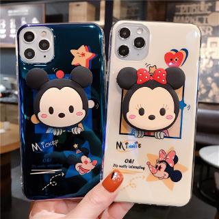 เคสเคสโทรศัพท์มือถือลายการ์ตูนมิกกี้มินนี่สําหรับ Huawei Nova5T Nova3I Nova7I Y 9s P 20 P 30 P 40 Pro Mate 20 Mate 30