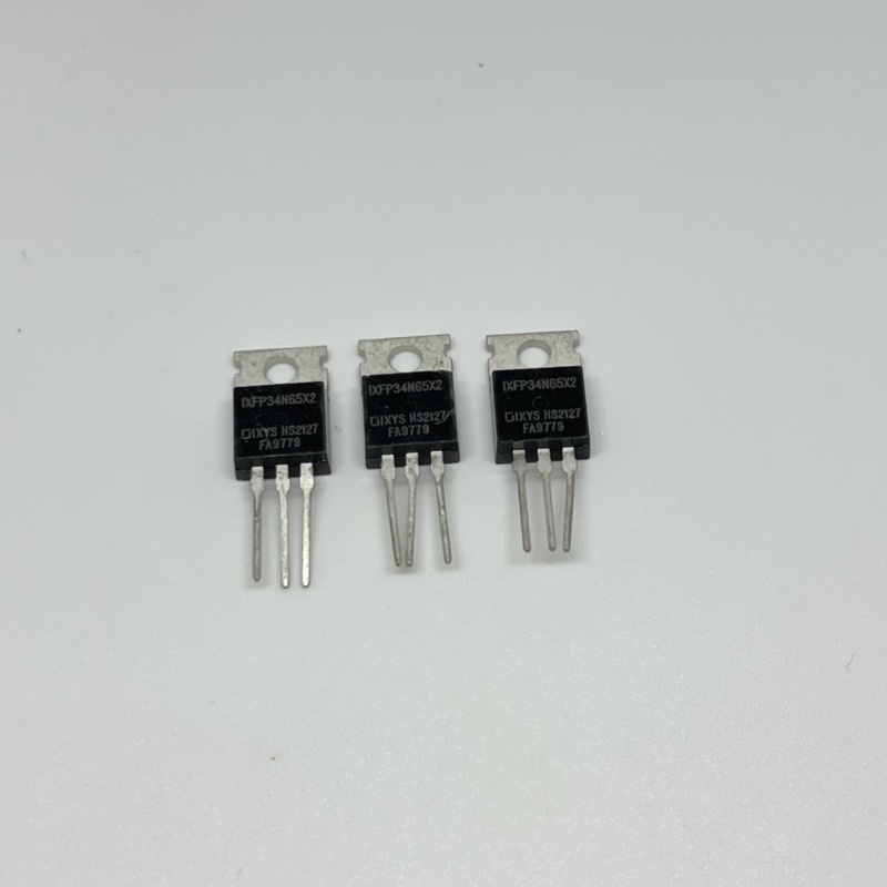 IXFP34N65X2  N-CHANEL  MOSFET TO-220 34A 650V เเพ็คละ 5 ตัว