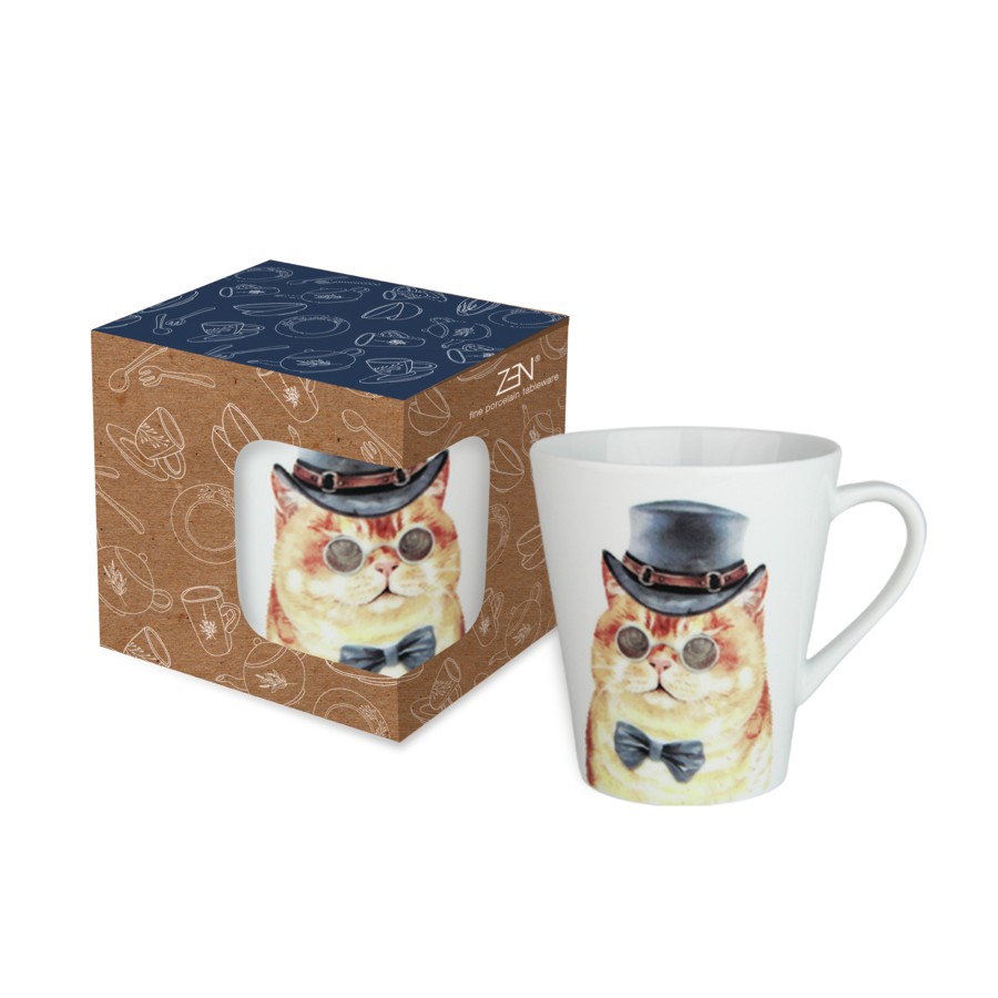 ZEN Mug Ceramic My Glamorous Pet New Collection 340 ml