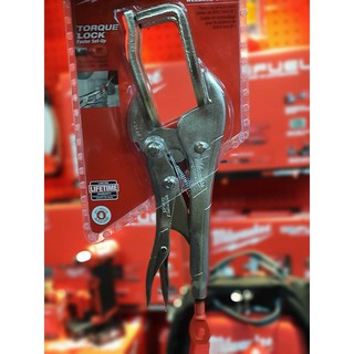 Locking Welding Clamp Milwaukee ขนาด 9 นิ้ว คีมล็อคสำหรับงานเชื่อม 48-22-3543