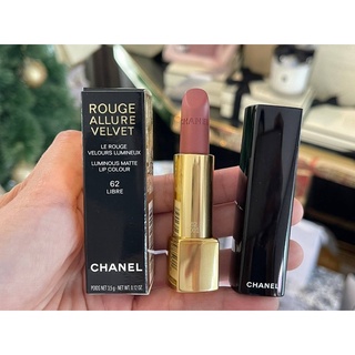 ลิปสติก chanel ROUGE ALLURE VELVET สี 62