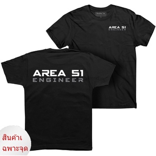 เสื้อยืด พิมพ์ลาย Area 51 Ufo Cia Conspiracy Space Alien Fbi สําหรับผู้ชาย