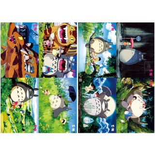 โปสเตอร์ตกแต่งผนัง ลายอนิเมะ My Neighbor Totoro HD 8 ชิ้น